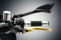 Zpětné zrcátko Rizoma TOMOK, univerzální - LEVÉ pro motocykly, černé